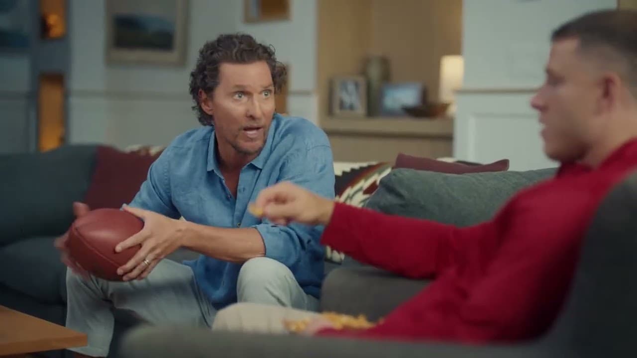 Matthew McConaughey and Christian McCaffrey